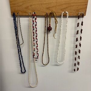 Colorful Beaded Necklace Set of 8